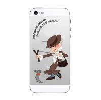 Накладка Deppa Art Case для iPhone 5/5S/SE Союзмультфильм Шапокляк (арт. 100568)