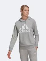 Худи adidas Essentials Relaxed Logo, размер L INT, серый