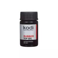 Kodi Верхнее покрытие Rubber Top Gel, прозрачный, 14 мл, 22 г