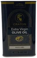 Масло оливковое Сratos Extra Virgin Olive oil BLACK LABEL 0,3%, Греция, 1л