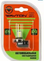 Автомобильная светодиодная лампа WAYTON H27 (881)-13SMD (рекомендовано для ПТФ/ДХО) 5000K 12V (блистер 1 шт.)