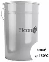 Эмаль антикоррозионная Elcon ОС-12-03 белая матовая 25 кг