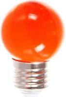 Лампа шар e27 5 LED Ø45мм - красная NEON-NIGHT 1 шт арт. 405-112