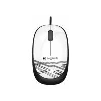 Logitech Мышь проводная Logitech Mouse M105 White (910-002944)