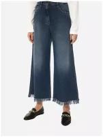 Брюки (джинсы) для женщин, LOVE MOSCHINO, модель: WQ47600T257A930W, цвет: синий, размер: 26