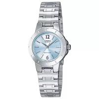 Наручные часы CASIO LTP-1177A-2A, серебряный, голубой