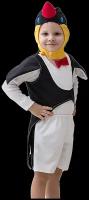 Карнавальный костюм пингвин в шортах большой, арт.1984, возраст: 5-8 лет, рост: 116-134 см