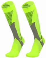 Компрессионные спортивные гольфы Green Neon SM