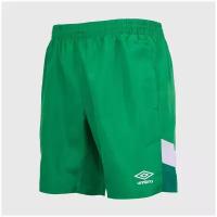 Шорты тренировочные Umbro Training 65291U-GRE, р-р SRUS (S US), Зеленый