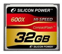 Карта памяти Silicon Power 600X Professional Compact Flash Card 32 Gb SP032GBCFC600V10