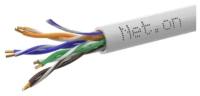 LAN кабель витая пара Net.on UTP Cat.5e 4x2xAWG24 CCA PVC Indoor бухта 100м