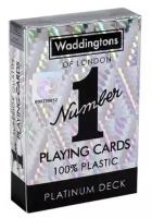 Профессиональные подарочные пластиковые игральные карты для покера Waddingtons No.1 WINNING Moves 029391