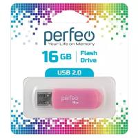 USB флешка Perfeo 16GB C03 Pink