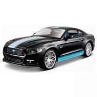 Легковой автомобиль Maisto Ford Mustang GT (39305) 1:24, 23 см, черный