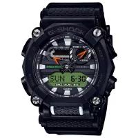 Наручные часы CASIO G-Shock GA-900E-1A3, черный, белый