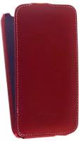 Кожаный чехол для HTC Desire 616 Dual Sim Melkco Premium Leather Case - Jacka Type (Red LC)