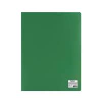 STAFF Папка на 100 вкладышей, А4, пластик, зеленый
