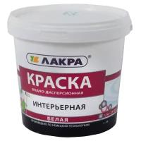 Краска водно-дисперсионная лакра интерьерная 1,3кг 9077682