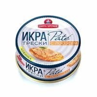 Икра трески Санта Бремор Pate с лососем