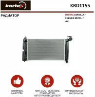 Радиатор Kortex для Toyota Corolla / Avensis МКПП + / -AC OEM 164000D200, 164000D210, 16410YZZ08, KRD1155, LRC19D0