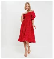 Платье женское MINAKU: Enjoy цвет красный, р-р 46