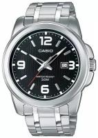 Наручные часы CASIO Standard MTP-1314PD-1A, черный, серебряный