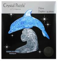 3D Crystal Puzzle головоломка «Дельфин», Кристалл Пазл, 95 деталей