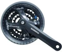 Система 3-42 Shimano Acera, M361, 170мм, Кв, 42/32/22T, защ, черн, EFCM361C222CL