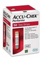 Тест-полоски Accu-Chek Performa (Акку-Чек Перфома) №50 срок 06.24 г