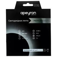 Светодиодная лента Apeyron 38W/m 240LED/m 2835SMD холодный белый 5M 00-305