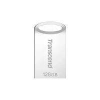 Флешка 128Gb Transcend JetFlash 710 USB 3.1 серебристый