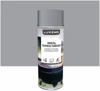 Эмаль Luxens термостойкая до 650° C, серебристый, матовая, 520 мл, 1 шт