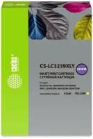 Картридж струйный Cactus CS-LC3239XLY желтый (52мл) для Brother HL-J6000DW/J6100DW