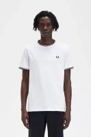 Футболка FRED PERRY, размер L, белый