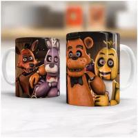 Кружка с фредди Five Nights at Freddy 3