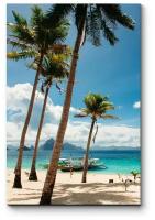 Модульная картина Райский пляж Эль Нидо30x45