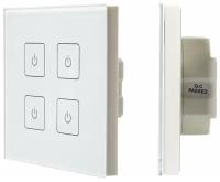 INTELLIGENT ARLIGHT Сенсорная панель DALI-901-11-ADDR-DIM-DT6-IN White (BUS) (IARL, IP20 Пластик, 3 года)