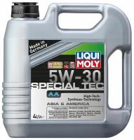 Масло моторное LiquiMoly 5W30 Special Tec AA синтетическое SN Ilsac GF6 4 литра