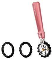 Фигурный нож для теста, лапши, пасты Marcato Design Pastawheel Rosa, розовый