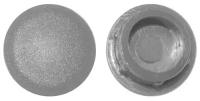 Пластиковая заглушка под отверстие диаметром 12 мм, светло серого цвета, с диаметром шляпки 15 мм (30шт)
