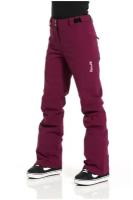 Горнолыжные брюки Rehall, подкладка, карманы, мембрана, утепленные, водонепроницаемые, размер XS, фиолетовый