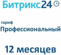 Облачная версия Битрикс24. Лицензия Профессиональный (12 месяцев)