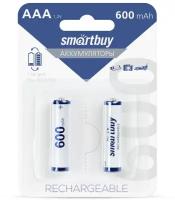 Аккумулятор Smartbuy LR03 AAA 600 mAh (уп 2 шт)