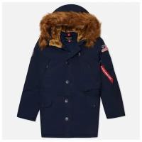 Мужская куртка парка Alpha Industries N-3B Alpine Parka синий, Размер S