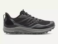 Saucony Кроссовки PEREGRINE 12 M RU 43 UK 9 USm 10 СМ 28, black/charcoal Бег