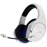 Беспроводная компьютерная гарнитура HyperX Cloud Stinger Core Wireless, white/blue