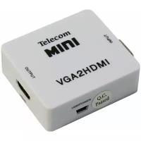 Конвертер Telecom VGA + 3.5 Jack - HDMI (TTC4025)