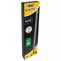 BIC Набор чернографитных карандашей Evolution Black 12 шт (918484)