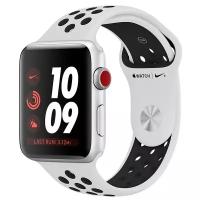 Умные часы Apple Watch Series 3 Cellular 38мм Aluminum Case with Nike Sport Band