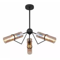 Люстра Globo Lighting Gijon 15353-3D, E14, 120 Вт, кол-во ламп: 3 шт., цвет: черный